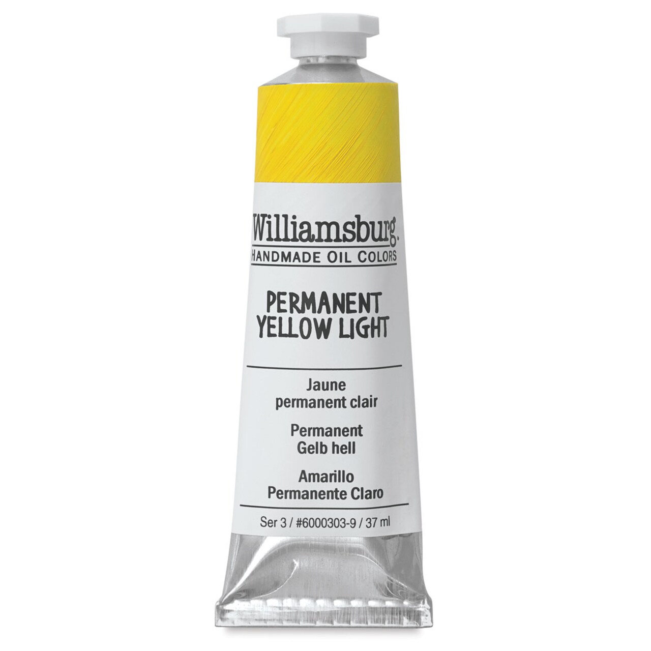 Williamsburg Handmade Oil Paint - Permanent Yellow Light, 37 ml tube